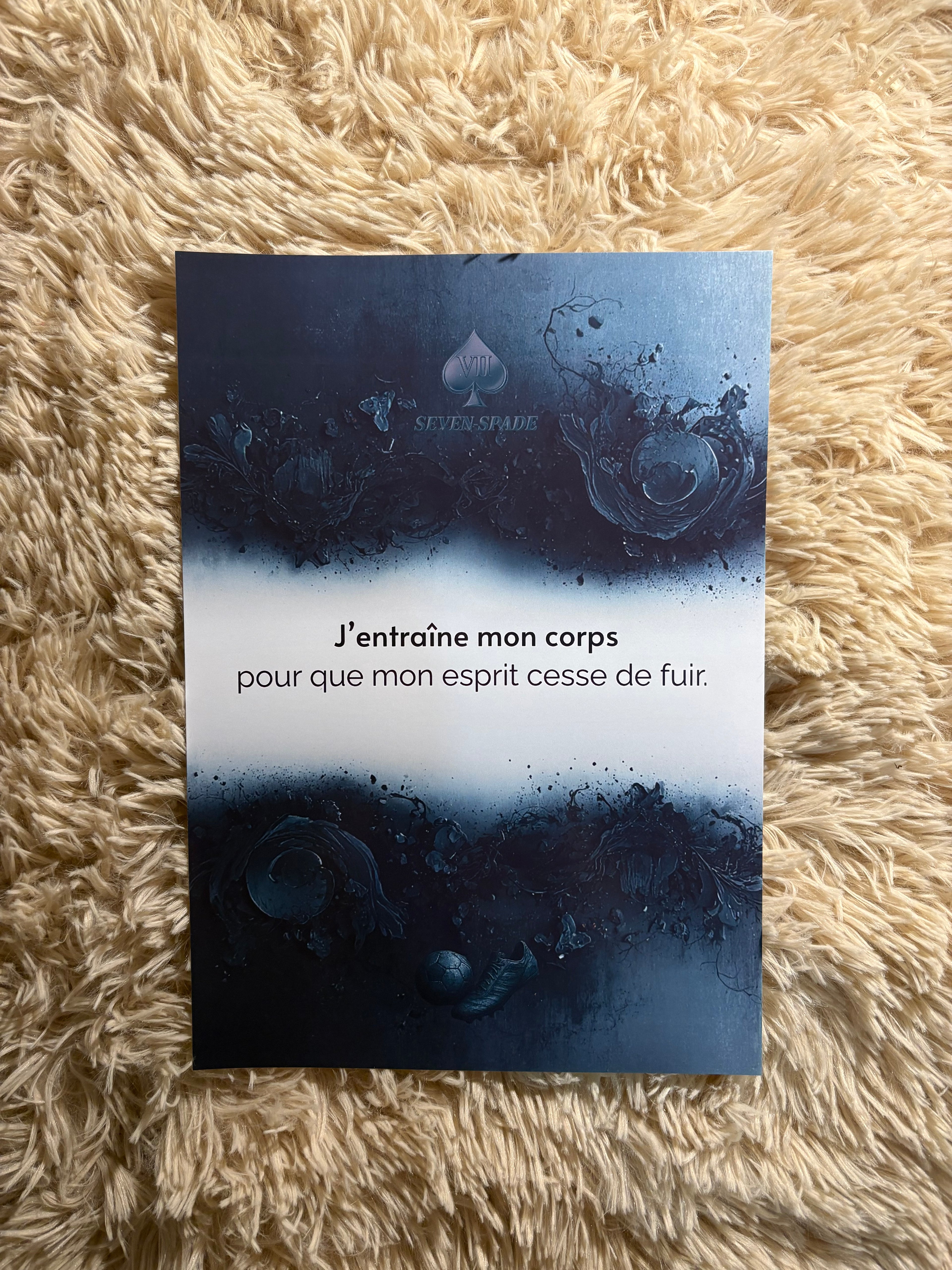 Affiche sport motivation Avec ou Sans Cadre– décoration murale fitness et mental