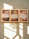 Lot de 3  Cadre Apaisement Bois 10x15 — Collection Apaisement — Seven Mind