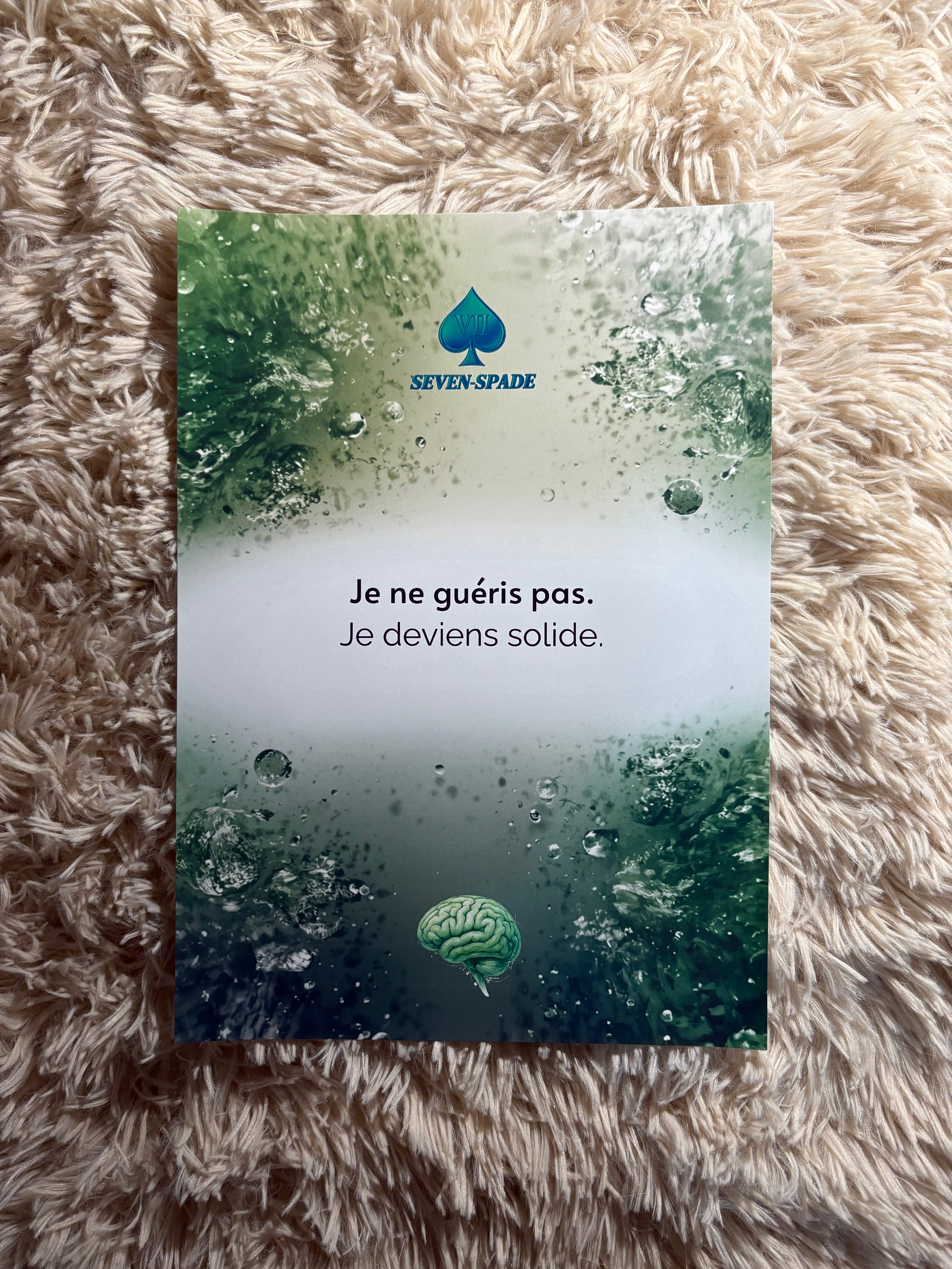 Affiche reconstruction Avec ou Sans Cadre – décoration murale bien-être et évolution
