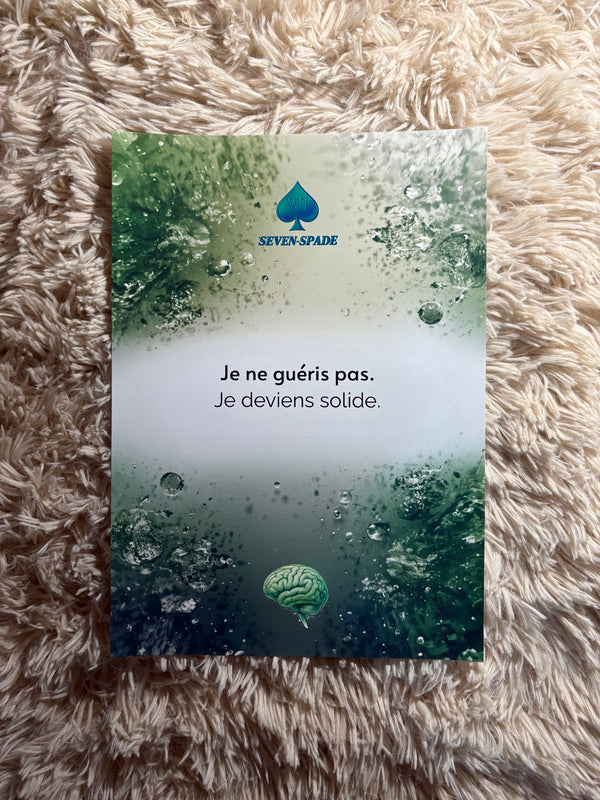 Affiche reconstruction Avec ou Sans Cadre – décoration murale bien-être et évolution