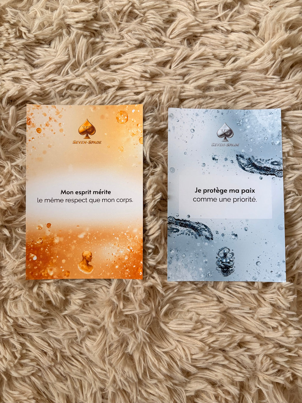 Pack 2 Affiches avec ou sans Cadre Santé Mentale — Édition Premium Gold & Chrome — Seven Mind