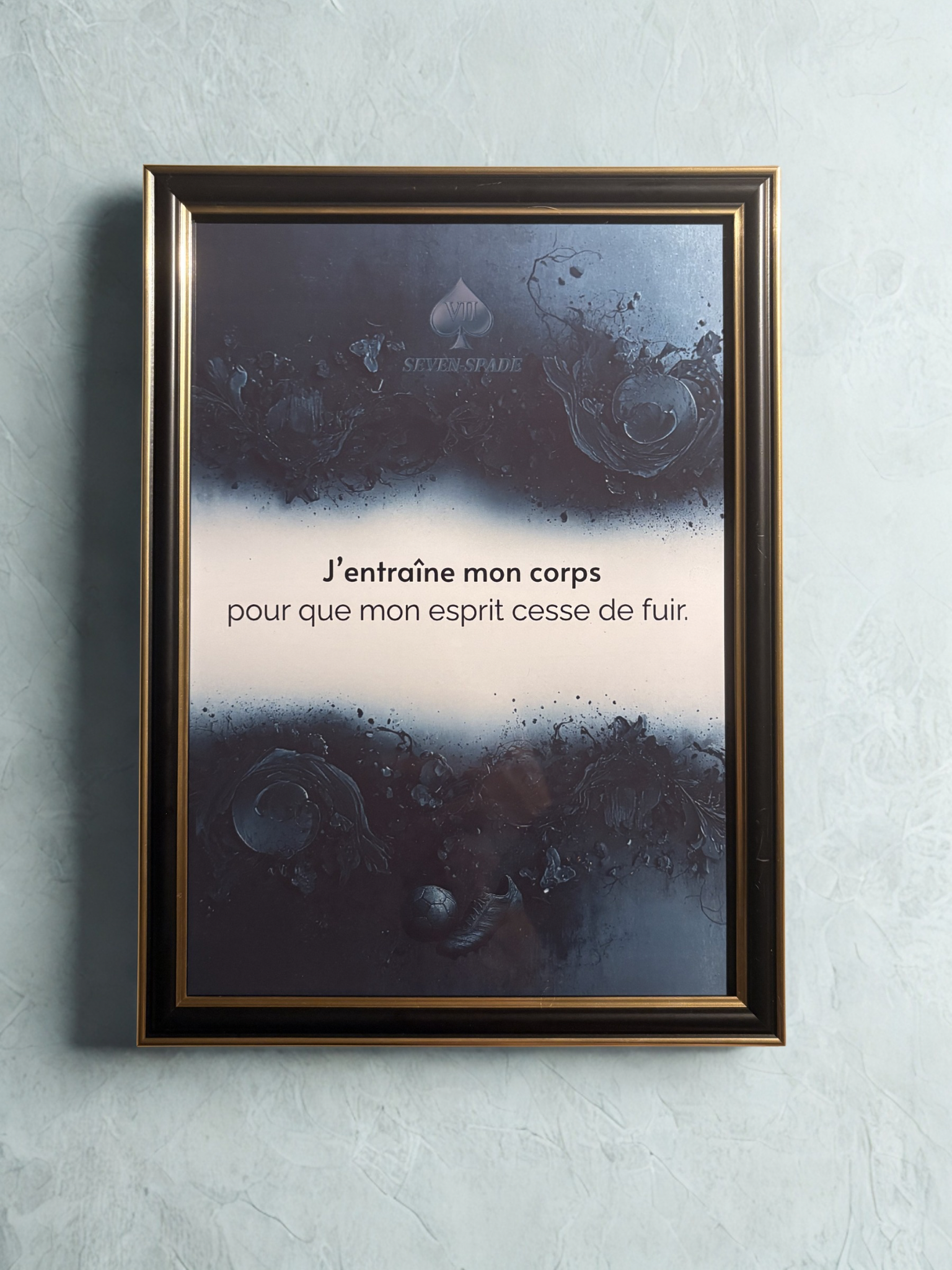 Affiche sport motivation Avec ou Sans Cadre– décoration murale fitness et mental