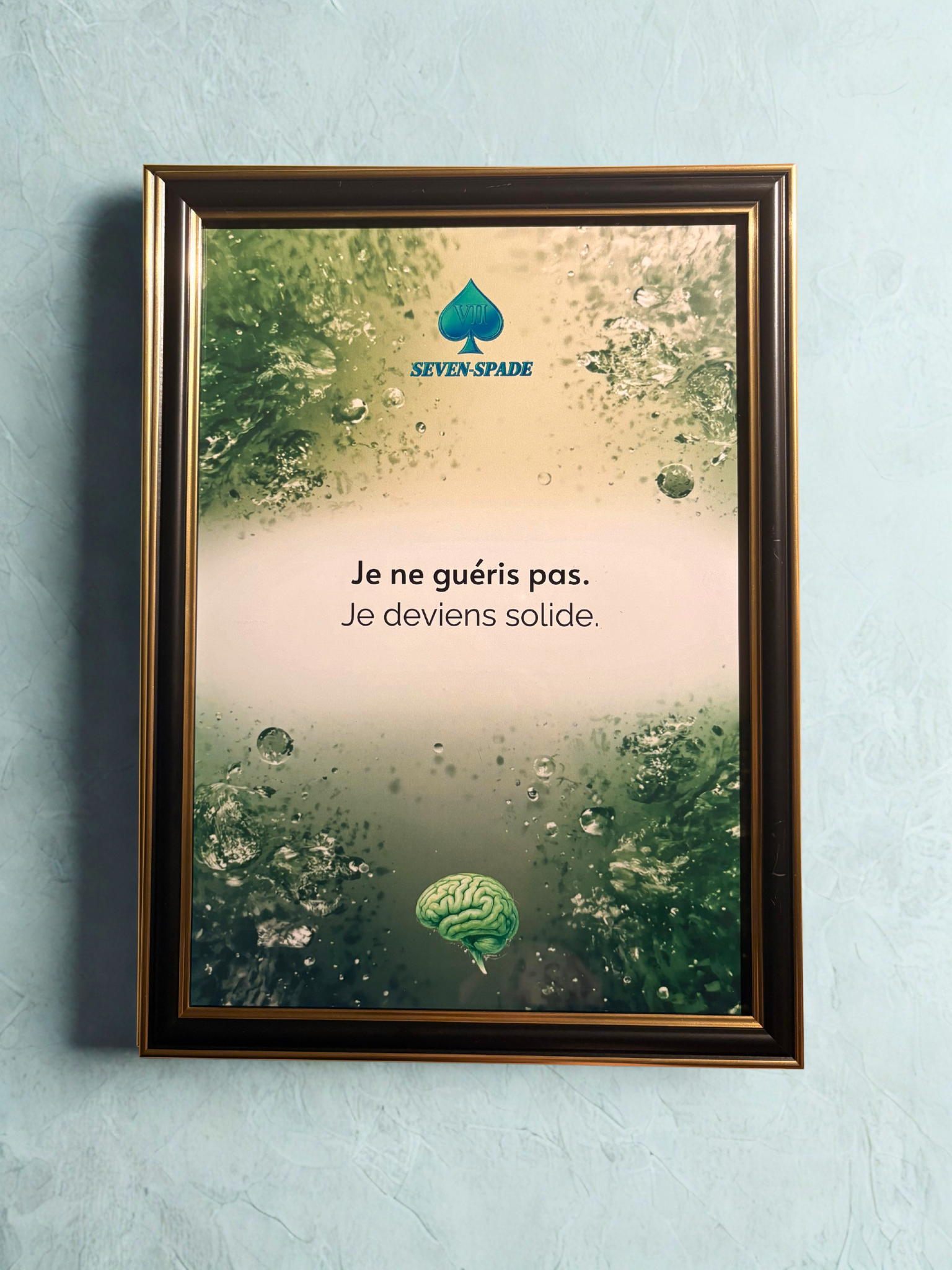Affiche reconstruction Avec ou Sans Cadre – décoration murale bien-être et évolution