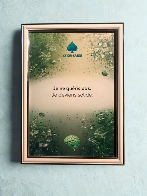 Affiche reconstruction Avec ou Sans Cadre – décoration murale bien-être et évolution