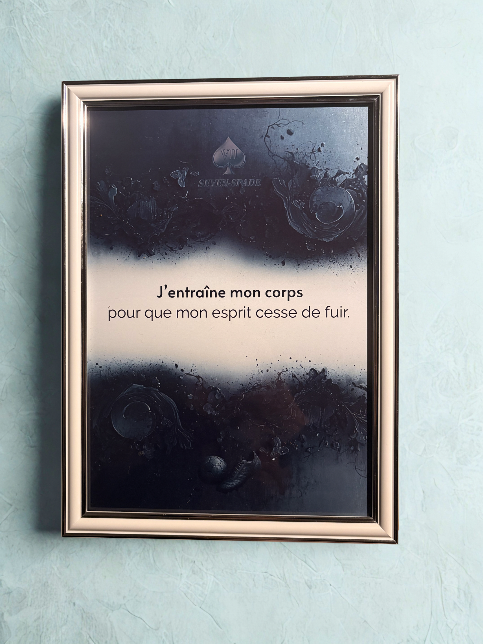 Affiche sport motivation Avec ou Sans Cadre– décoration murale fitness et mental